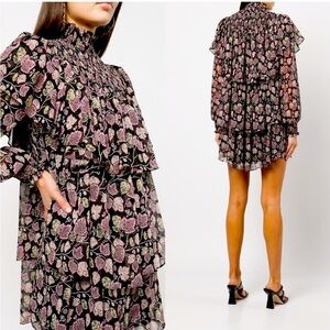 NWT Cinq à Sept Drew Georgette Dress